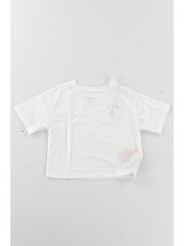 T-shirt Jordan 45G151 da bambino bianca.