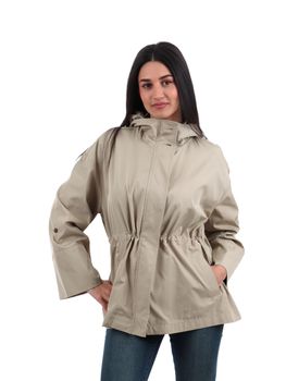 Giubbino Emme Marella EMMRECENTE da donna beige.
