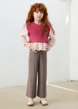 Pantalone Mayoral 4525 da bambina moka.