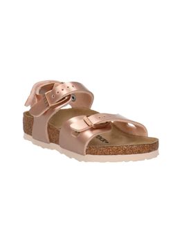 Sandalo Birkenstock 1029535 RIO KID da bambina rose.