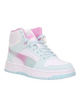 Sneakers Puma Reboundslammid Faded Glow jr da bambina aqua glow+mauve glow+white.
