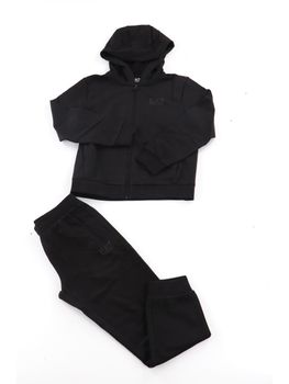 Tuta EA7 7B000042 AF10380 da bambino nera.