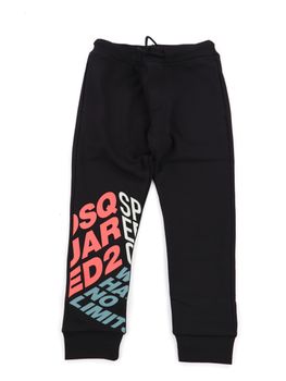 Pantalone Dsquared2 DQ1840 D0A41 DQ900 da bambino nero.