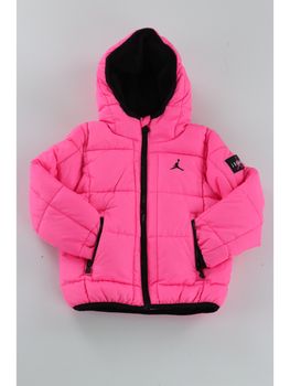 Piumino Jordan 35F009 da bambina fuxia.