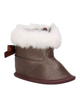 Scarpa da culla Chicco Omelina 01072035 da neonata brown.