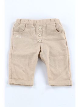 Pantalone Daniele Alessandrini 1295P00352 da neonato beige.