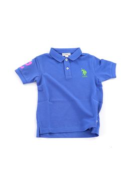Polo U.S Polo ASSN 597003 000014 da bambino azzurra.