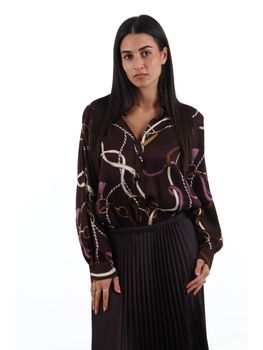 Camicia Emme Marella EMMPAROLE da donna fantasia.
