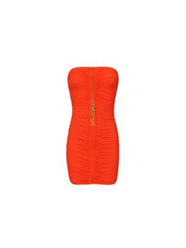 Vestito Elisabetta Franchi AB63842E2 800 da donna corallo.