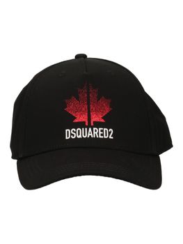 Cappello Dsquared2 DQ2634 D00YT DQ900 da bambino nero.