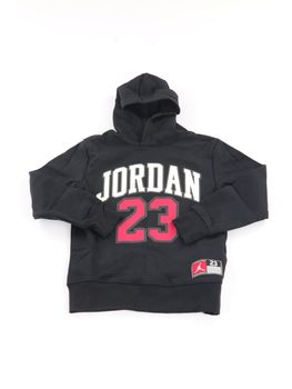 Felpa Nike Jordan 95C479 da bambino nera.