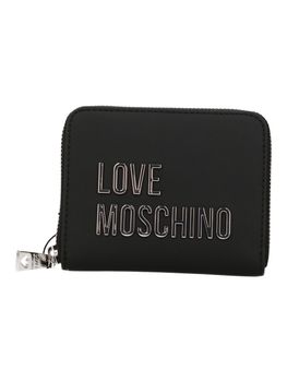 Portafoglio Love Moschino JC5613PP1PKD0 da donna nero+argento.
