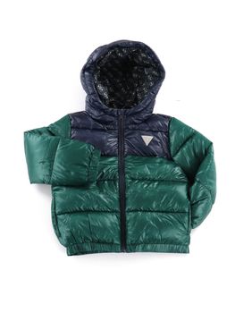Giubbino Guess N6YL01 W2656 da bambino verde.