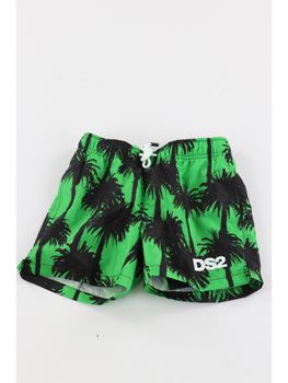 Costume Dropseason2 SS25KB212 da bambino nero e verde.