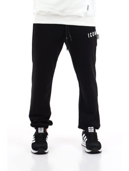 Pantalone Icon IDP001C da uomo nero.
