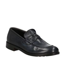 Mocassino Kebo 7766 da uomo blu.
