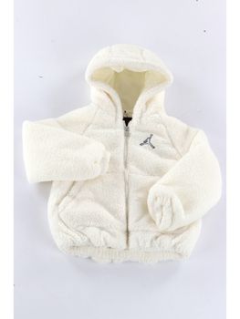 Pelliccia Jordan 45F980 da bambina bianca.