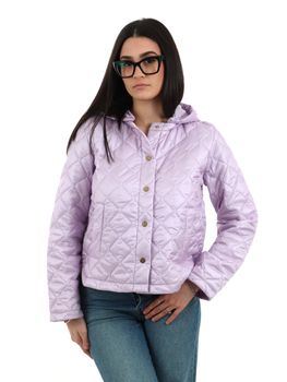Giubbino Emme Marella FLEUR 003 da donna lilla.