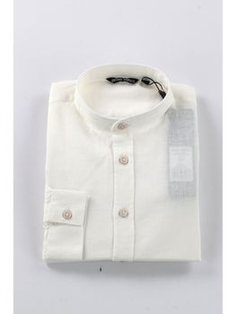 Camicia Antony Morato MKSL00285 da bambino bianca.