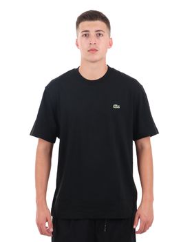 T-shirt Lacoste TH7318 da uomo nera.