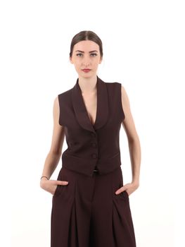 Gilet Imperial LC28KHX da donna moro.