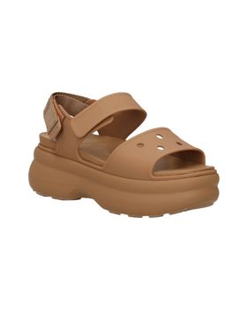 Sandalo Crocs 211755 da donna seppia.