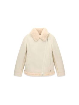Giubbotto Guess J6BL16 W4008 da bambina cream white.