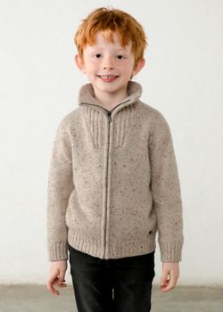 Cardigan Mayoral 4301 da bambino pois tweed.