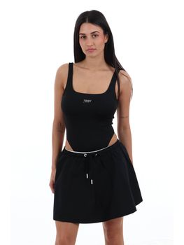 Body Tommy Jeans DW0DW22311 da donna nero.