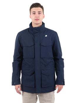 Giubbotto K-Way K31354W da uomo blu.