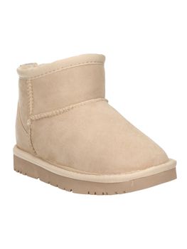 Stivaletti Grunland PO1831 I4CROM da bambina beige.