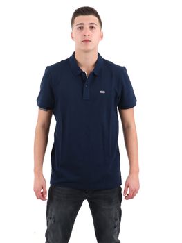 Polo Tommy Jeans DM0DM20676 da uomo navy.