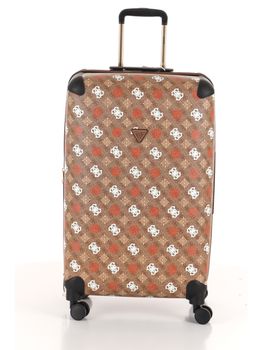 Trolley Guess TWB931 59880 da donna latte e logo.