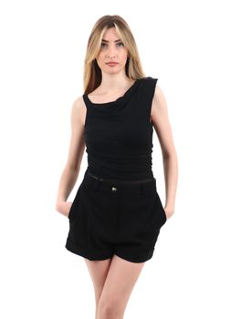 Body Elisabetta Franchi BO01361E2 da donna nero.