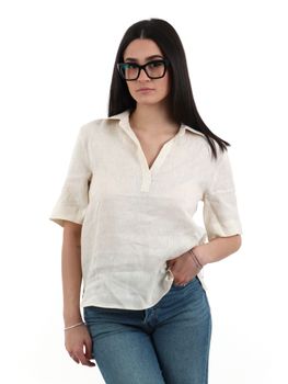 Camicia Emme Marella NAVE 003 da donna beige.