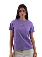 t-shirt new era 605964 da donna viola.