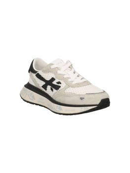 Sneakers Premiata LAURYN VAR7485 da donna bianco grigio e nero.