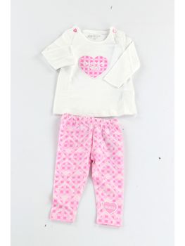 Set Guess A6RG04 K6YW4 da bambina bianco.