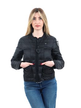 Piumino Blauer BLDC03168 007455 da uomo nero.