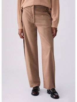 Pantalone Liu Jo WF6087T732A da donna camel.