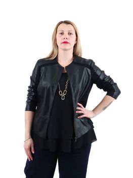 Giacca Lizalù F876XBFG1400 da donna nera.