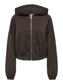 Felpa Only SCARLETT ZIP 15346449 da donna cioccolato.