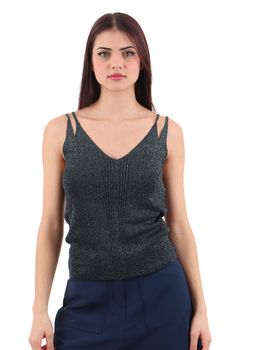 Top Emme Marella TIZIANA 002 da donna nero.