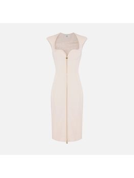 Abito Elisabetta Franchi AB90061E2 da donna burro.