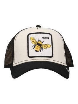 Cappello Goorin Bros 0391BKW QUEEN unisex bianco e nero.