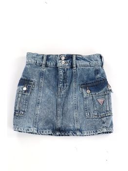 Gonna Guess J6RD20 D45E0 da bambina denim.