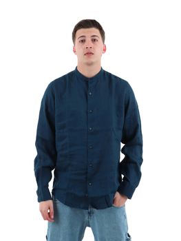 Camicia Yos 9434900 da uomo blu.