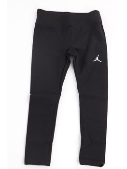 Leggins Jordan 45D296 da bambina nero.