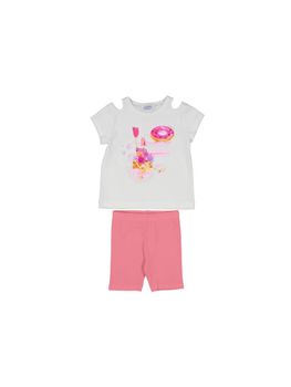 Completo Mayoral 3708 da bambina camelia.
