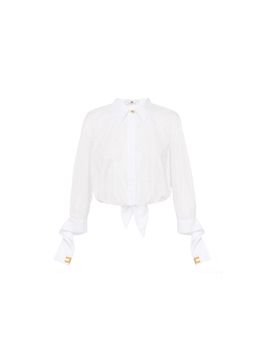 Camicia Elisabetta Franchi CA08151E2 100 da donna bianca.